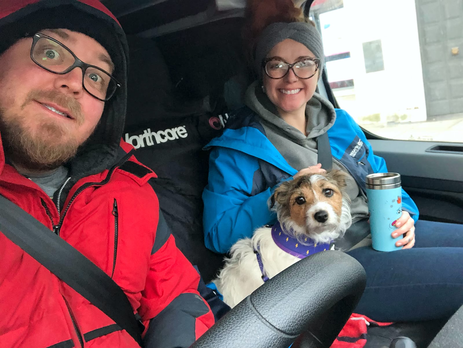 Debs, Jack and Missy — the Pet Passenger family