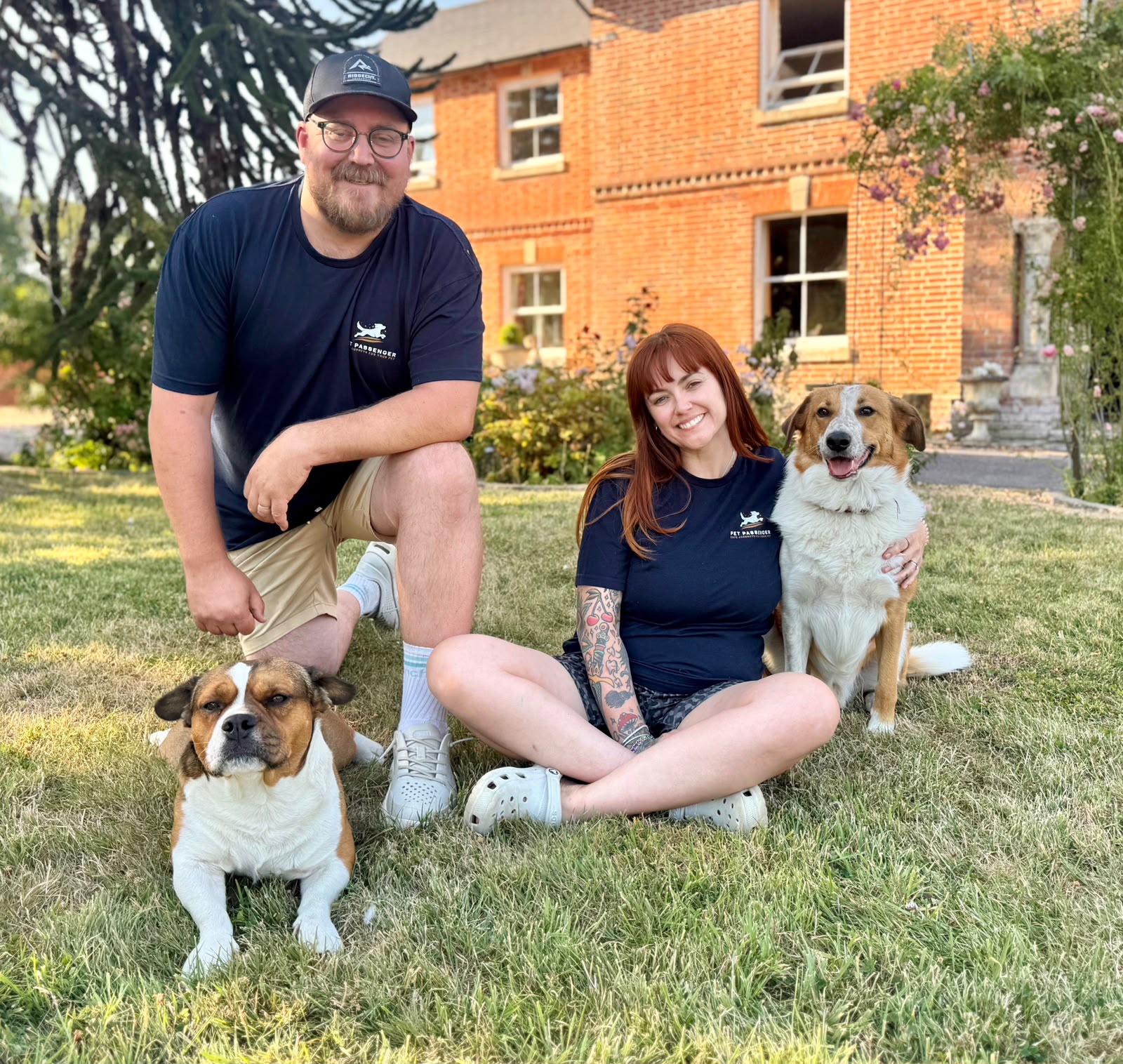 Pet Passenger team with a dog
